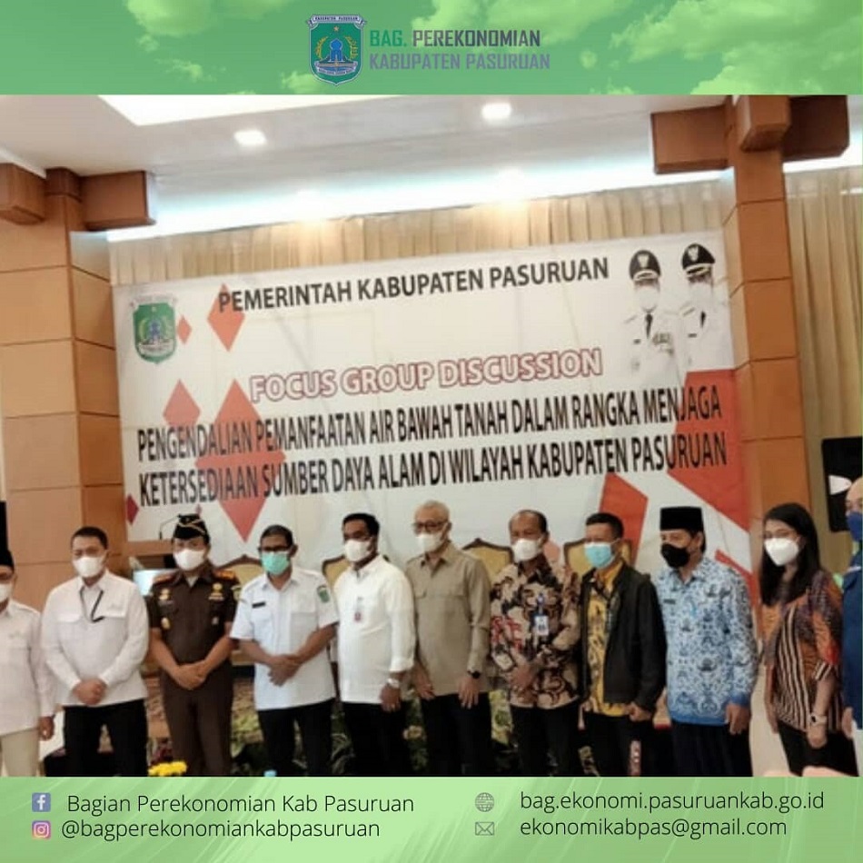 Forum Group Discussion Pengelolaan Air Bawah Tanah di Kabupaten Pasuruan